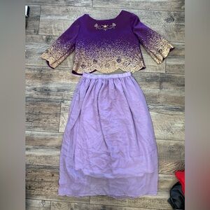 Disney Jasmine two piece dress XL